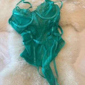 NWT Aqua lace bodysuit with surprise back from Nordstrom